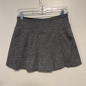 Brooks grey pleated drilayer technology tennis golf skirt